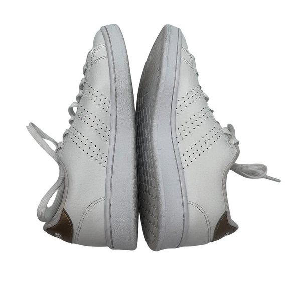 adidas Cloud White Metallic Gold Stan Smith Shoes Size 8 Women's - Picture 5 of 8